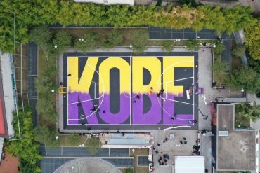 Il campetto di Montedonzelli in onore di Kobe Bryant