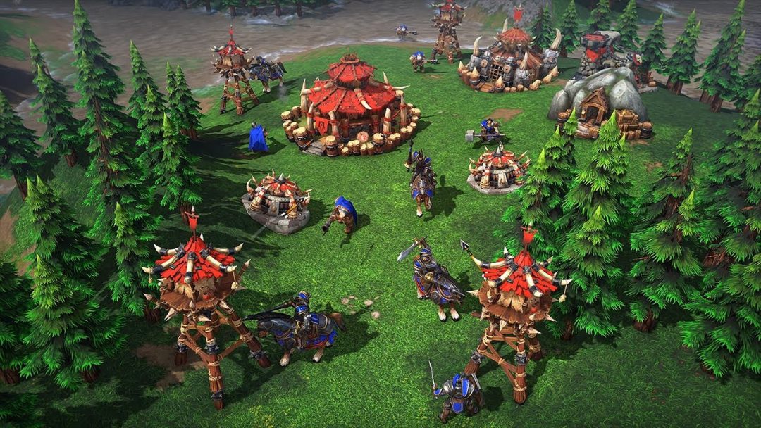 Il videogioco strategico Warcraft 3 Reforged