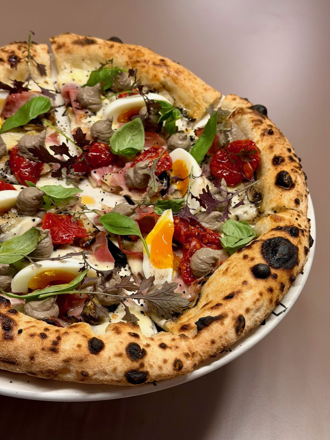 Supercapricciosa (pizzeria Seu Pizza, Roma)