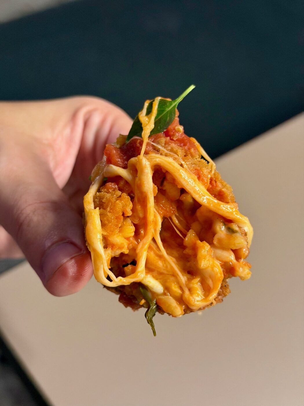 Fritti dettaglio Seupplì (pizzeria Seu Pizza, Roma)