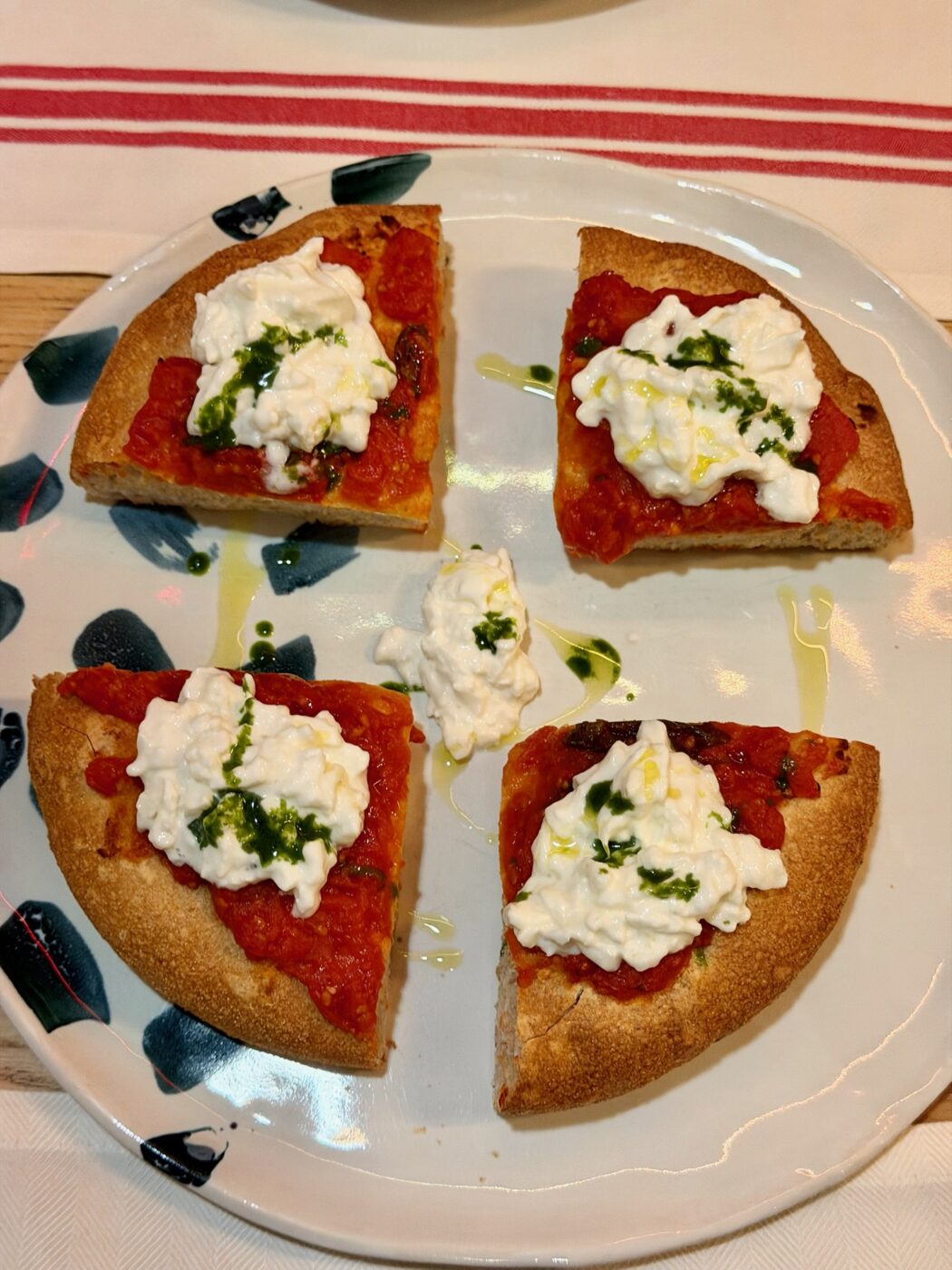 Margherita Croccante (pizzeria i Tigli, San Bonifacio - Verona)