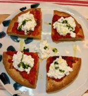 Margherita Croccante (pizzeria i Tigli, San Bonifacio - Verona)