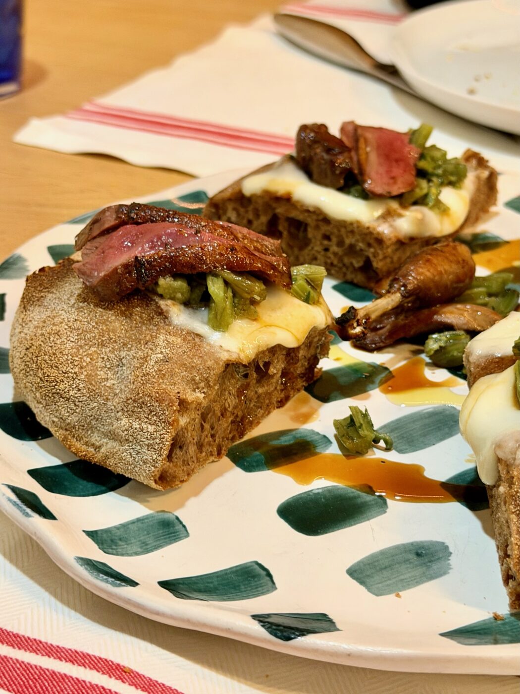 Piccione arrosto (pizzeria i Tigli, San Bonifacio - Verona)