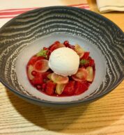 Macedonia con gelato (pizzeria i Tigli, San Bonifacio - Verona)