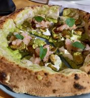 Gamberetti e zucchine (Pizzeria Kuma 65, Napoli)
