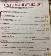 Menu3 (Pizzeria Saporè, San Martino Buon Albergo, Verona)