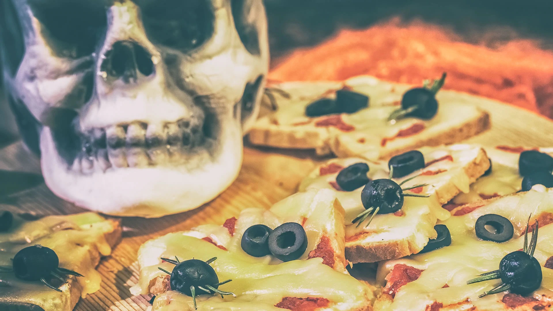pizza halloween