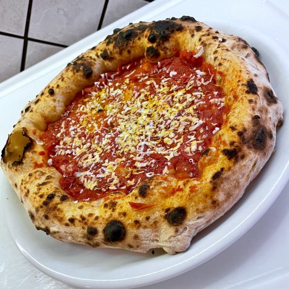 La prima pizza realizzata