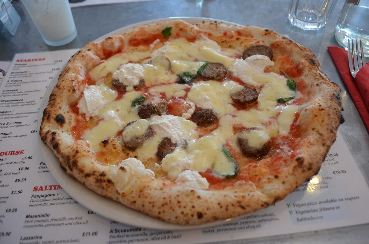 Pizza (Figli del Vesuvio, Wandsworth, Londra)