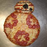 Star Wars day pizza