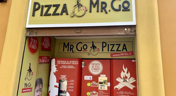 Distributore Pizza Roma Mr Go