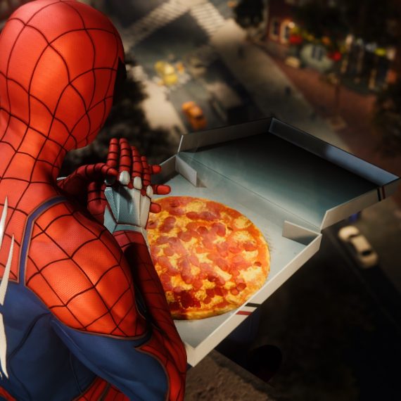 La Pizza in Spider-Man Miles Morales