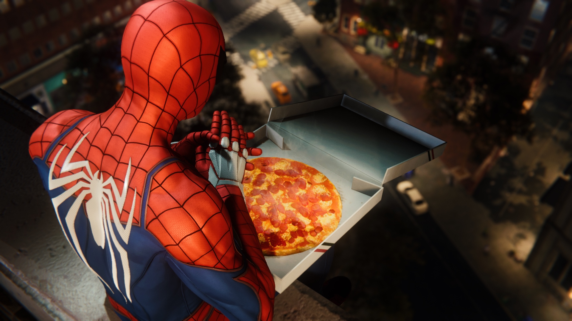 La Pizza in Spider-Man Miles Morales