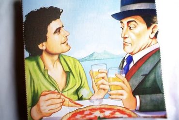 Pizza a Napoli anni 80