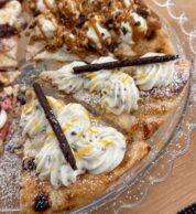 Pizza dolce (pizzeria La Bolla, Caserta)