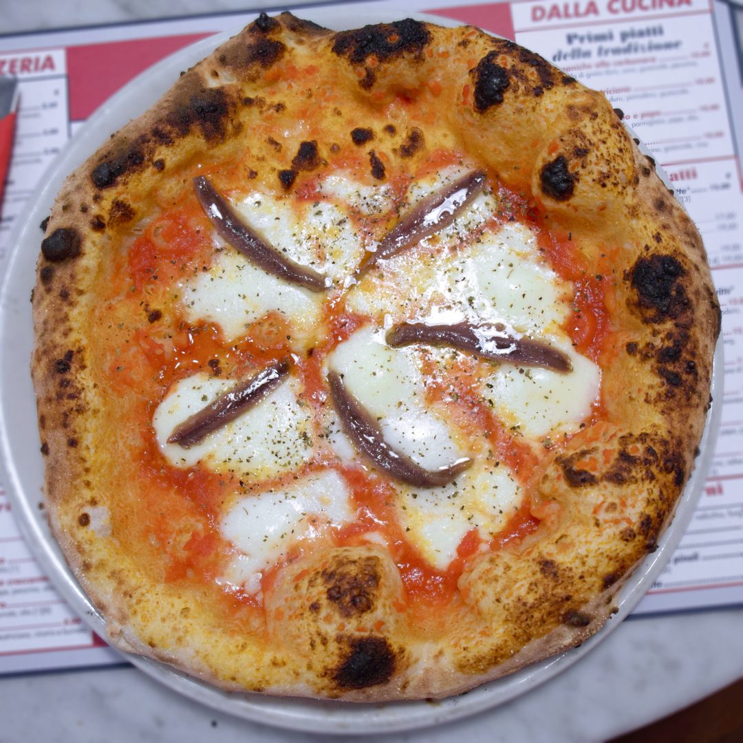Pizza Napoletana (Pizzeria Fornace Stella, Roma)
