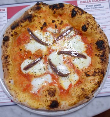 Pizza Napoletana (Pizzeria Fornace Stella, Roma)