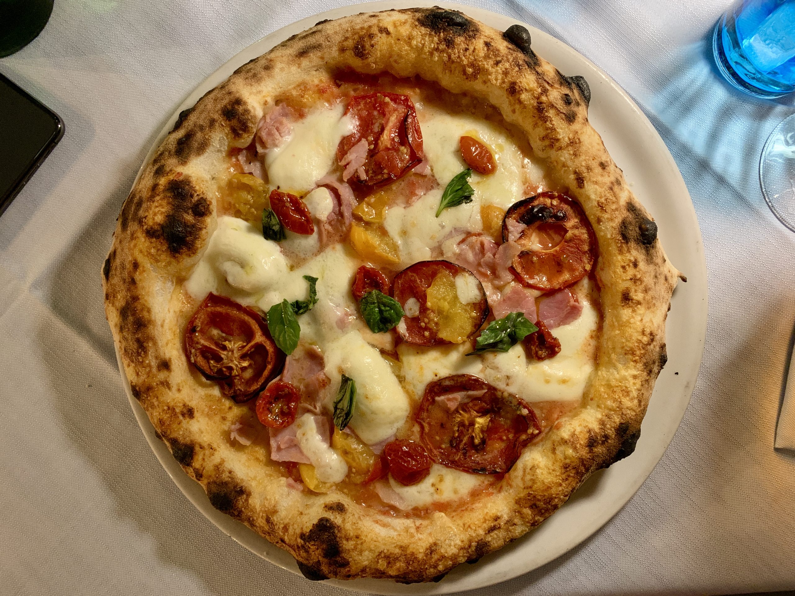 Pizza a' pummarola (Pizzeria Da Ciccio, Forio Ischia)