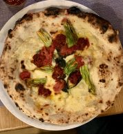 Pizza Positano rivisitata (Fuoco Matto, Firenze)
