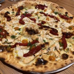 Pizza Pollo peperoni (180grammi, Prenestino, Roma)