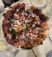 Cavolo viola (pizzeria Biga Moscova, Milano)