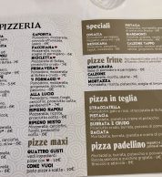 Menu Pizzeria Da Lucio (Minturno, Latina)