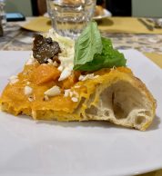Spicchio zucca e tartufo (Pizzeria del Corso, Pietramelara Caserta)
