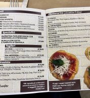 Menu antipasti e fritti (Pizzeria Era Ora, Ortigia, Siracusa)