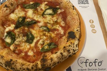 Pizza Provola e pepe 2 (Pizzeria Fofò, Caserta)
