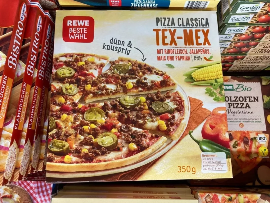 pizza surgelata tex mex