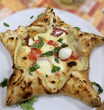 Pizza Stella (Pizzeria Leopardi, Fuorigrotta, Napoli)