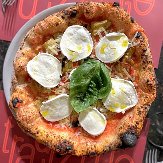 Pizza Norma Sbagliata (L'isola di Gennaro Esposito, Milano)