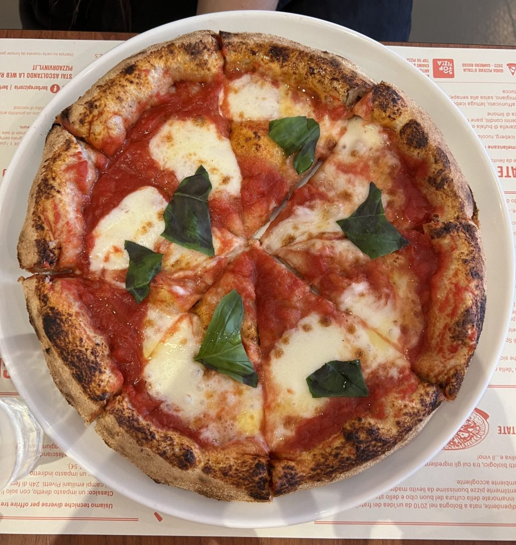 Pizza Margherita (Berberè Porta Romana, Milano)