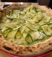 Pizza con Zucchine (Mozzabella Street Food, Bologna)