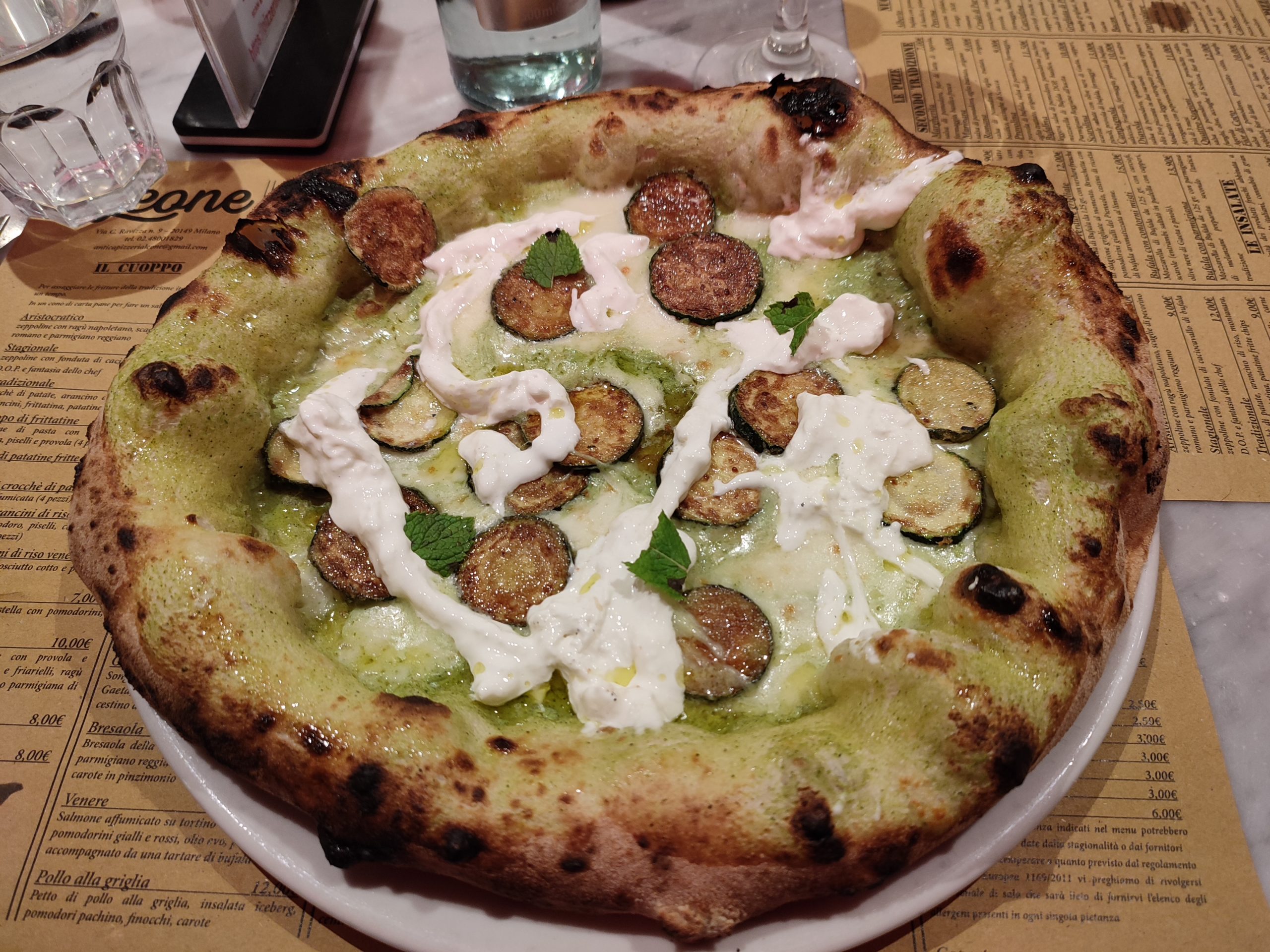 Pizza Nerano 1 (Antica Pizzeria Leone, Milano)