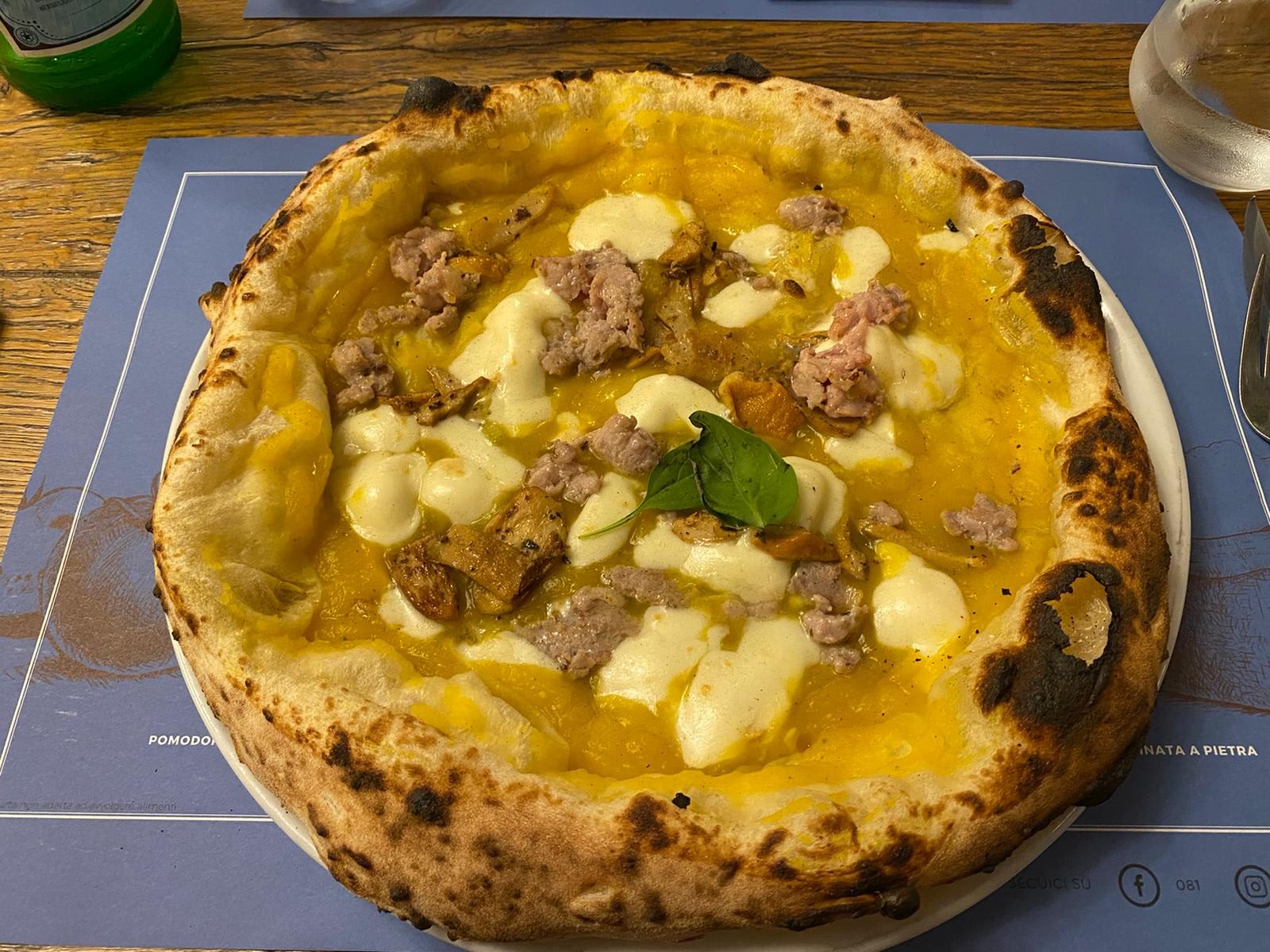 Pizza Zucca (Pizzeria 081, Melegnano)
