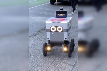 pizza a domicilio robot