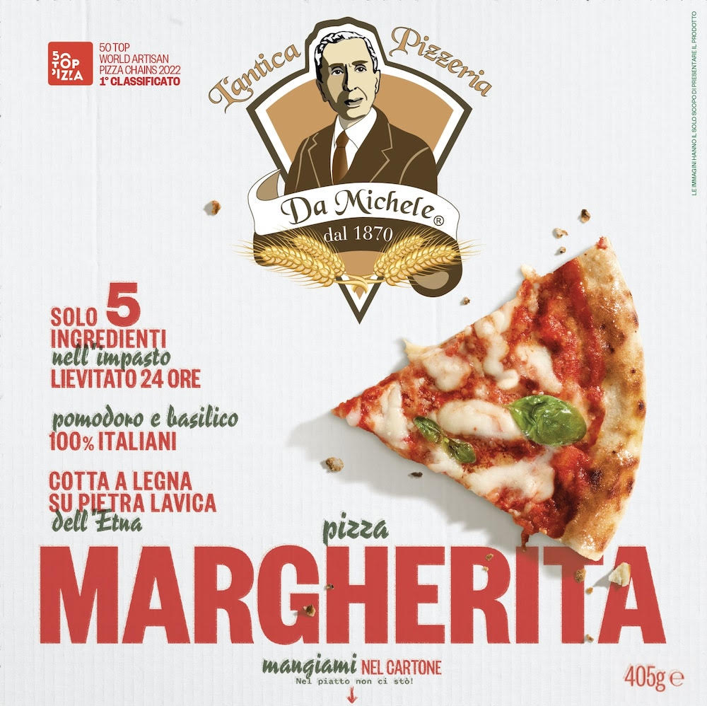 L’Antica Pizzeria Da Michele arriva nei supermercati, in versione frozen: la produce Roncadin