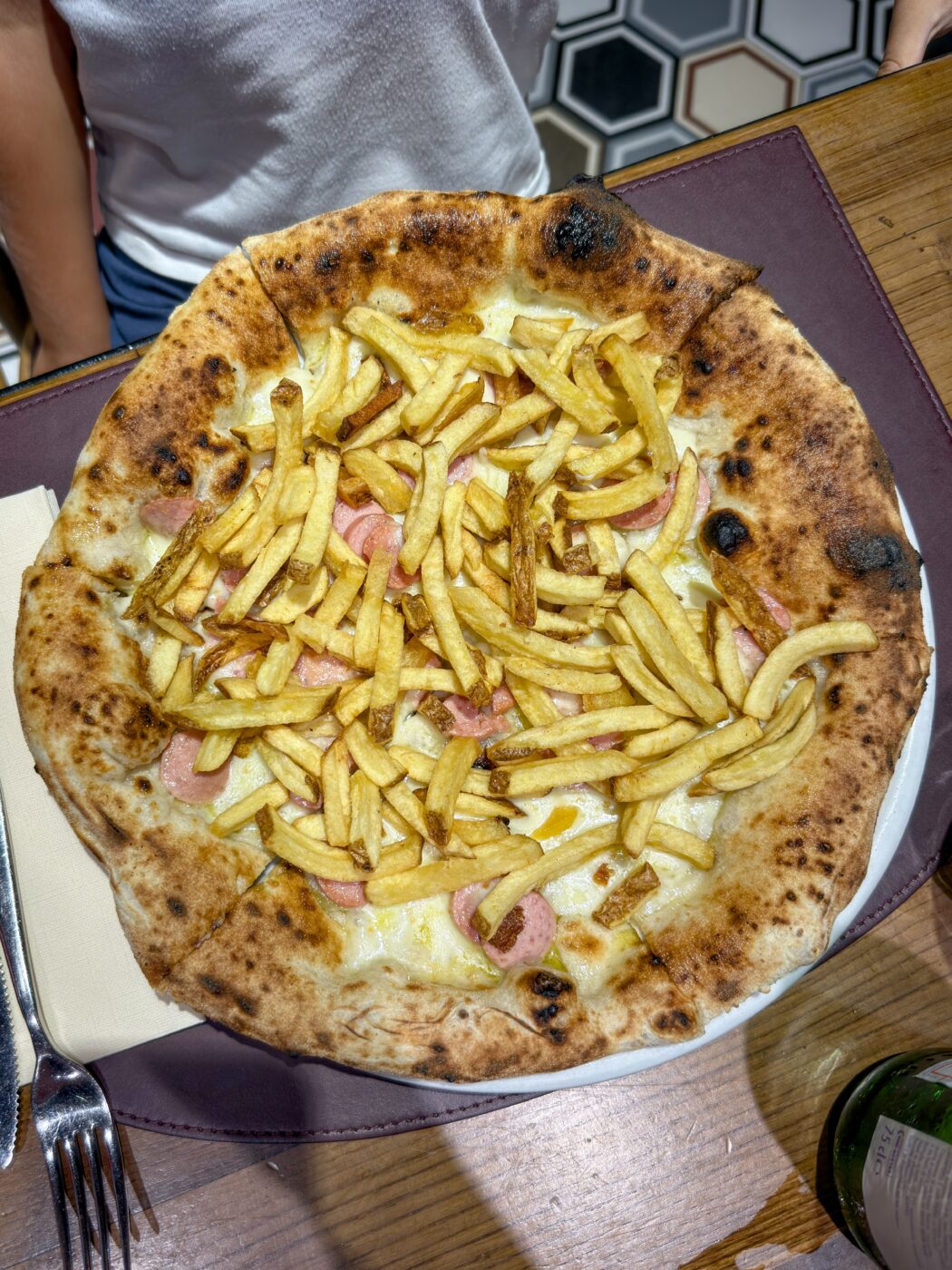 Wurstel e Patatine (Federico Guardascione - il colmo del pizzaiolo, Napoli)