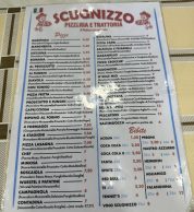 Menu (Pizzeria Scugnizzo Trattoria, Napoli)