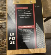Menu (Inedito Pizzeria, Brescia)