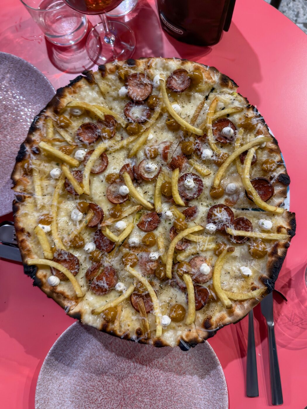 Wurstel e Patine (TAC Pizzeria, Roma)