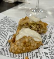 Frittatina (pizzeria Federico Mottola, Teano)