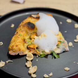 Patate riso e cozze (pizzeria Oltre, Barletta)