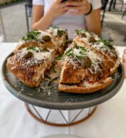 Sensazioni di Parmigggiana (pizzeria La Taverna dei corsari, Montopoli di Sabina)