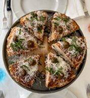 Sensazioni di Parmigggiana (pizzeria La Taverna dei corsari, Montopoli di Sabina)