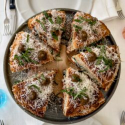 Sensazioni di Parmigggiana (pizzeria La Taverna dei corsari, Montopoli di Sabina)