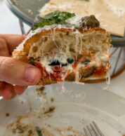 Sensazioni di Parmigggiana (pizzeria La Taverna dei corsari, Montopoli di Sabina)