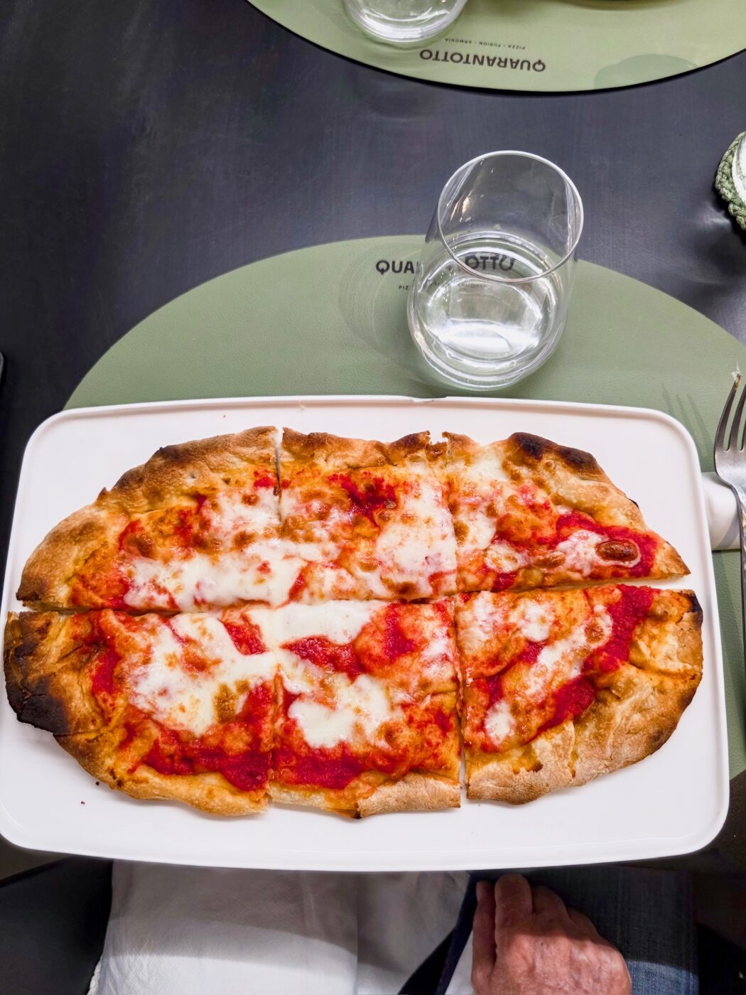 Margherita (pizzeria Quarantotto, Roseto degli Abruzzi)