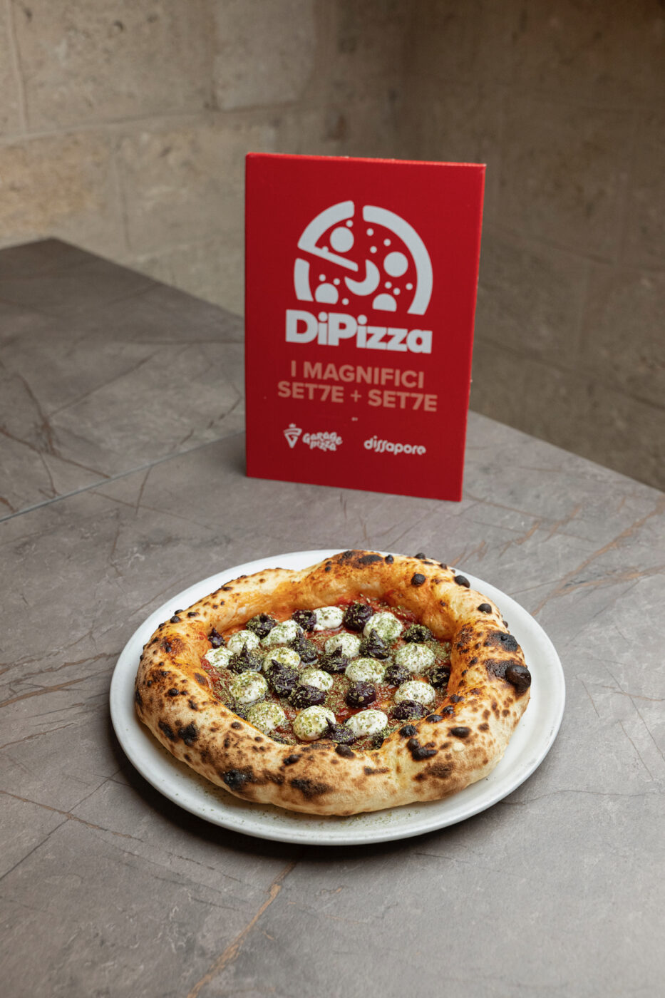 Spuma di ricotta (pizzeria Alterego, Andria)